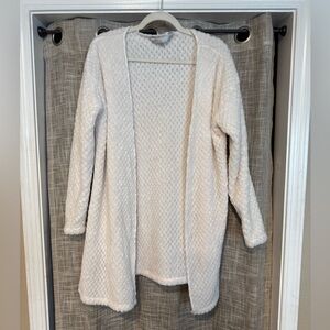 Cream Knit Sweater/Robe